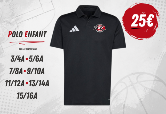 POLO NOIR ENFANT