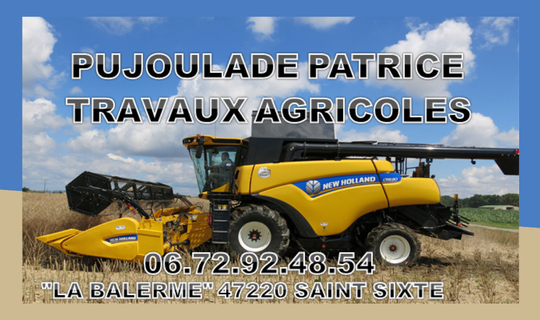 TRAVAUX AGRICOLE PUJOULADE